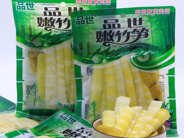 袋装90g嫩竹笋泡椒味