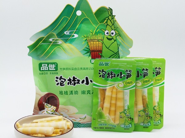 品世123克泡椒小笋