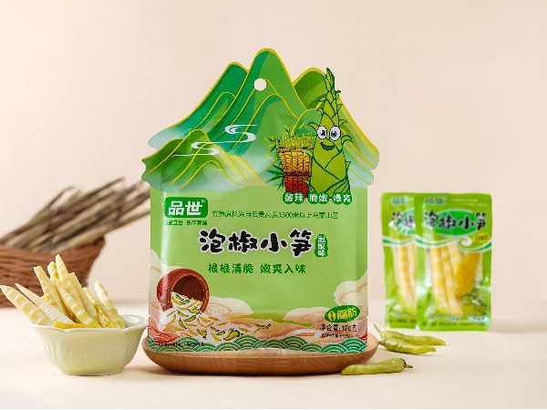 品世120克泡椒小笋