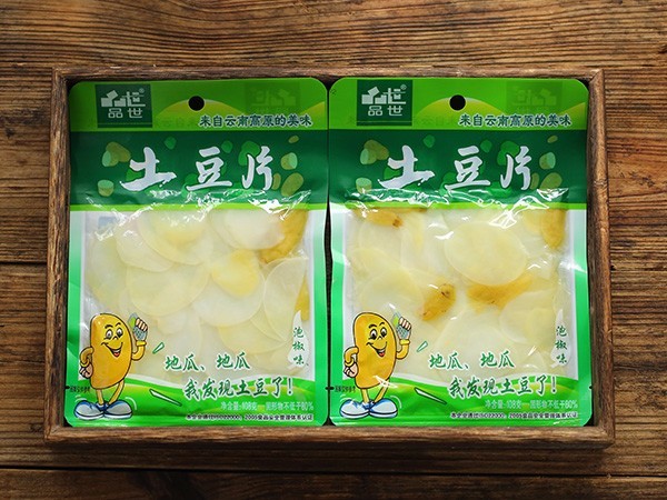 袋装108g泡椒味土豆片