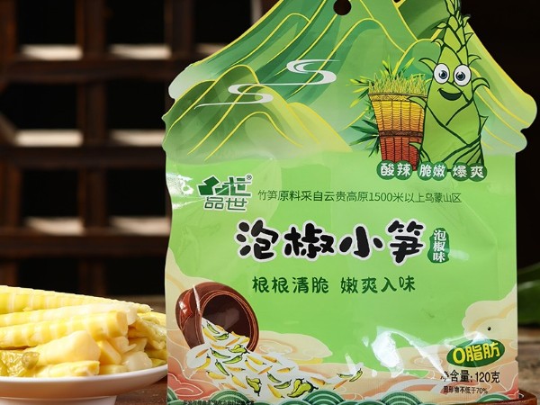 品世120克泡椒小笋